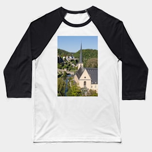 Europe; Luxembourg; Luxembourg; City; Church; Abbey; Neumunster Baseball T-Shirt